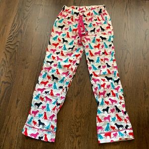 Crown & Ivy dog print pajama pants
